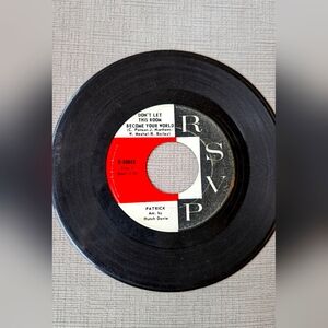 Don't Let This Room Become Your World Small Vinyl Album